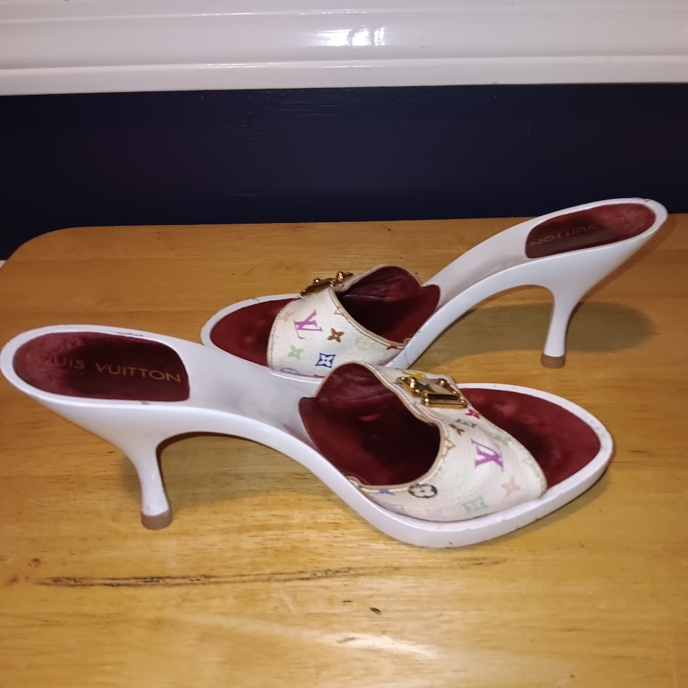 Louis Vuitton Rare Murakami Heels Size 6 - Picture 3 of 6